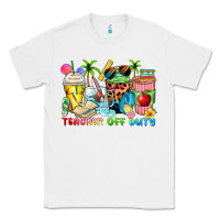 White teacher off duty coffee cups Classic Tee - Zillion Design Studio