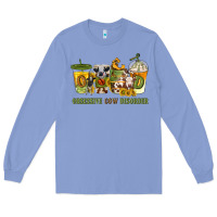 Colony Blue Obsessive cow disorder coffee cups Long Sleeve Tee - texasbilliewilder