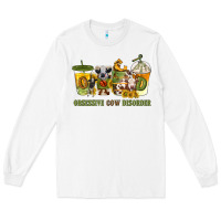 White Obsessive cow disorder coffee cups Long Sleeve Tee - texasbilliewilder