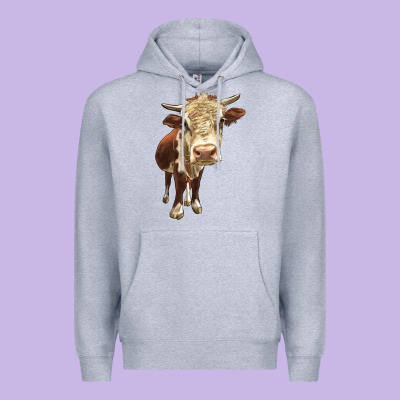 Hereford Heifer Premium Hoodie Designed By Lillyallendesigns
