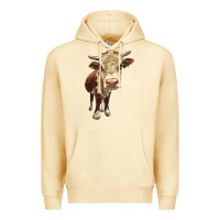 Pina Colada Hereford Heifer Premium Hoodie - LillyAllenDesigns