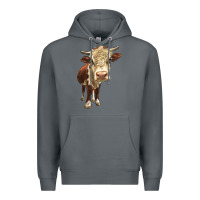 Rock Hereford Heifer Premium Hoodie - LillyAllenDesigns