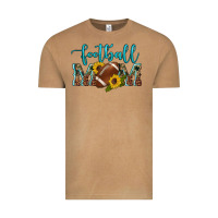 Vintage Camel western leopard camouflage sunflowers  glitter mom football Vintage Tee - Artiststas