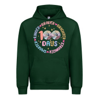 Forest Green 100 days of school Urban Hoodie - MaliasSmallBusiness