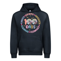 Navy 100 days of school Urban Hoodie - MaliasSmallBusiness