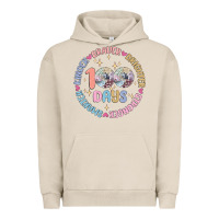 Pigment French Oak 100 days of school Urban Hoodie - MaliasSmallBusiness