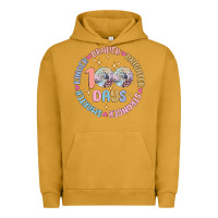 Pigment Peanut Butter 100 days of school Urban Hoodie - MaliasSmallBusiness
