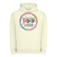 Pigment Pistachio 100 days of school Urban Hoodie - MaliasSmallBusiness