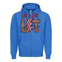 True Royal let s get lit Zipper Hoodie - Zillion Design Studio