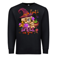 Black i put a spell on you Premium Sweatshirt - AdoDesignShop