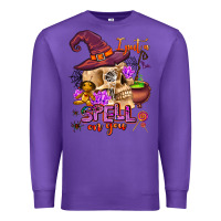 Purple i put a spell on you Premium Sweatshirt - AdoDesignShop