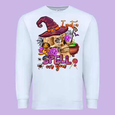 I Put A Spell On You Premium Sweatshirt Designed By Adodesignshop