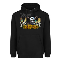 Black blessed Heavyweight Hoodie - CowhideDigitalArt