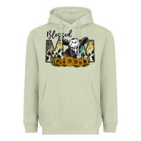 Matcha blessed Heavyweight Hoodie - CowhideDigitalArt