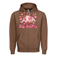 Chestnut be mine baby pig Zipper Hoodie - RanaPortraitStore
