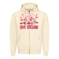 Sandshell be mine baby pig Zipper Hoodie - RanaPortraitStore