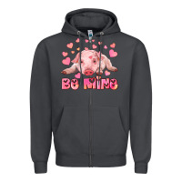 Smoke be mine baby pig Zipper Hoodie - RanaPortraitStore