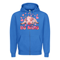 True Royal be mine baby pig Zipper Hoodie - RanaPortraitStore