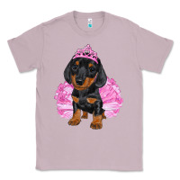Lilac Balerina Dachshund With Tutu Classic Tee - RanaPortraitStore