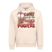 Sandshell coffee gives me mother powers Urban Hoodie - MaliasSmallBusiness