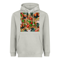 Moon Dust christmas leopard chicken Heavyweight Hoodie - FaDigitalArtStudio