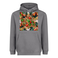 Storm christmas leopard chicken Heavyweight Hoodie - FaDigitalArtStudio