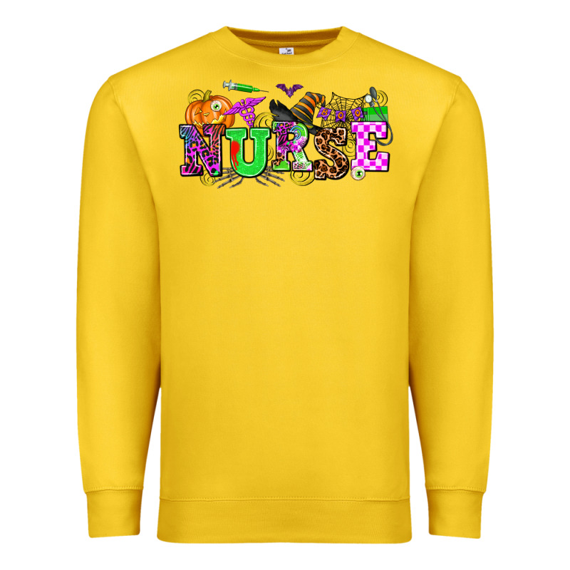 Halloween Nurse Premium Sweatshirt by AdoDesignShop | Teevron