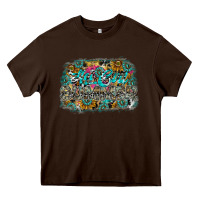 Chocolate Brown hot mom summer Heavy Core Tee - CowhideDigitalArt