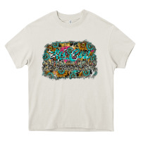 Cream hot mom summer Heavy Core Tee - CowhideDigitalArt