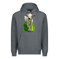 Rock Charolais Heifer Premium Hoodie - LillyAllenDesigns