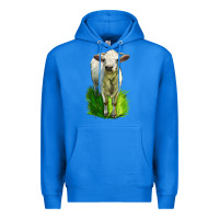 True Royal Charolais Heifer Premium Hoodie - LillyAllenDesigns