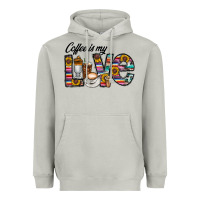 Moon Dust coffee İs mt love Heavyweight Hoodie - CowhideDigitalArt