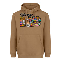 Toasted Coconut coffee İs mt love Heavyweight Hoodie - CowhideDigitalArt