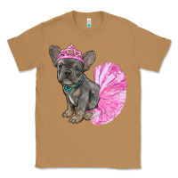 Toasted Coconut Balerina French Bulldog With Tutu Classic Tee - RanaPortraitStore
