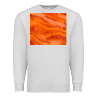 Dove Grey orange glitter Premium Sweatshirt - JahusDesignShop