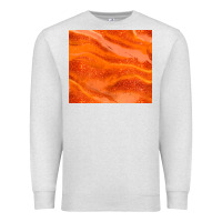 Oatmeal Heather orange glitter Premium Sweatshirt - JahusDesignShop
