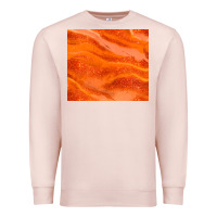 Pale Pink orange glitter Premium Sweatshirt - JahusDesignShop