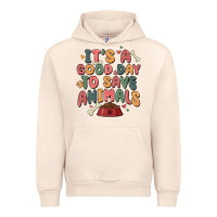 Sandshell it's a good day to save animals Urban Hoodie - MaliasSmallBusiness