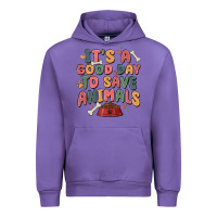 Tulip it's a good day to save animals Urban Hoodie - MaliasSmallBusiness
