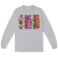 Moon Dust Western Easter Brushstrokes Long Sleeve Tee - RanaPortraitStore