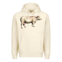 Sandshell charolais cattle Premium Hoodie - LillyAllenDesigns