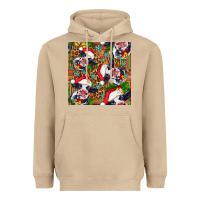 Mushroom christmas leopard cow Heavyweight Hoodie - FaDigitalArtStudio