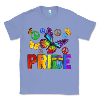 Colony Blue hippie pride Classic Tee - texasbilliewilder