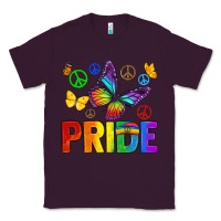 Plum hippie pride Classic Tee - texasbilliewilder