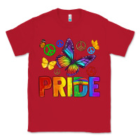 Red hippie pride Classic Tee - texasbilliewilder