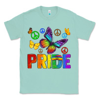 Seafoam hippie pride Classic Tee - texasbilliewilder