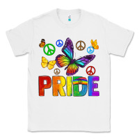 White hippie pride Classic Tee - texasbilliewilder