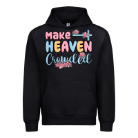Black make heaven crowded Urban Hoodie - MaliasSmallBusiness