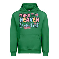 Emerald make heaven crowded Urban Hoodie - MaliasSmallBusiness