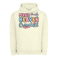 Pigment Pistachio make heaven crowded Urban Hoodie - MaliasSmallBusiness